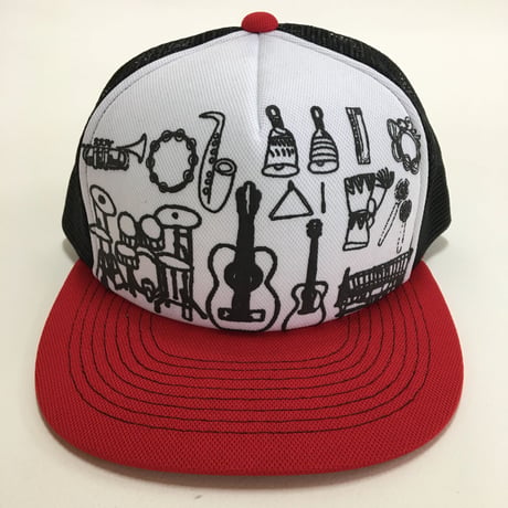 メッシュキャップ-楽器