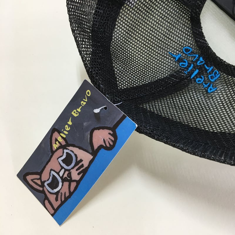 メッシュキャップ-スカル | Atelier Bravo