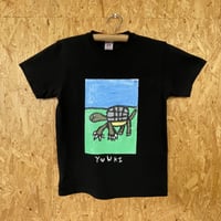 一点モノTシャツ-ガラパゴスゾウガメ