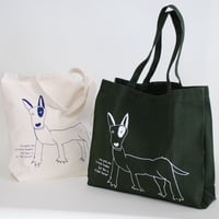 ブルテリアトートバッグ