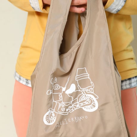 スーパーカブでゴー！bag 小（外ポケット有り）＜直売限定＞