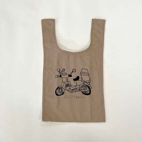 スーパーカブでゴー！bag 小（外ポケット有り）＜直売限定＞