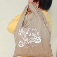 スーパーカブでゴー！bag 小（外ポケット有り）＜直売限定＞