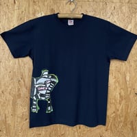 一点モノTシャツ-白虎