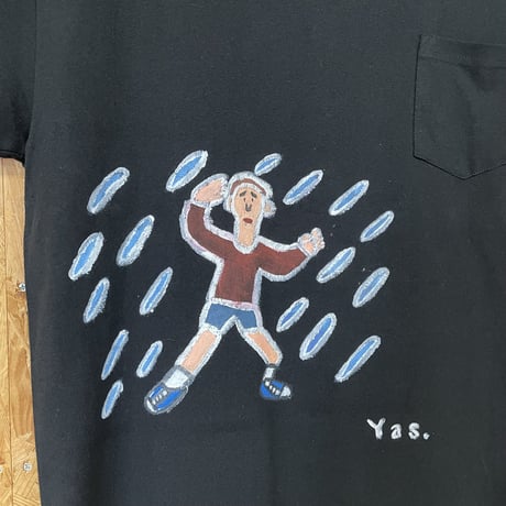 一点モノTシャツ-雨ニモマケズ