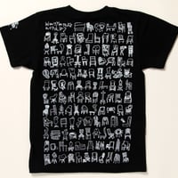椅子Tシャツ（黒）