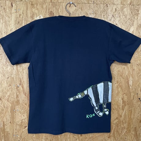 一点モノTシャツ-白虎