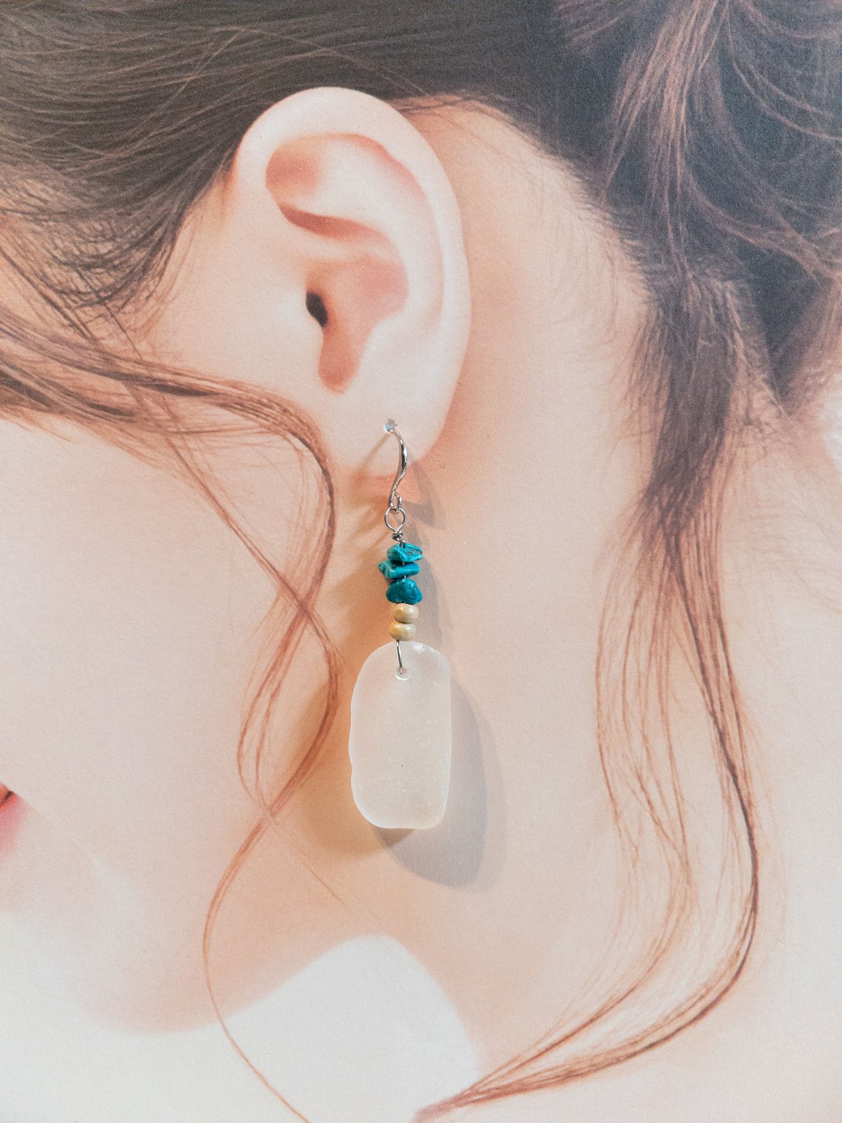 シーグラスピアス | Negi☆STORE