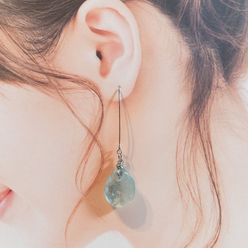 シーグラスピアス | Negi☆STORE