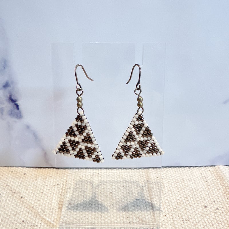 デリカビーズ△ピアス | Negi☆STORE