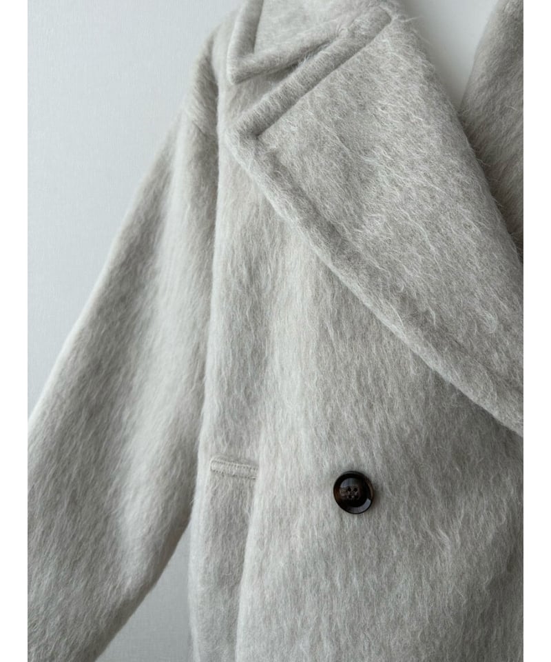 数量限定 maison celon shaggy tuck middle coat | www.happychild.co
