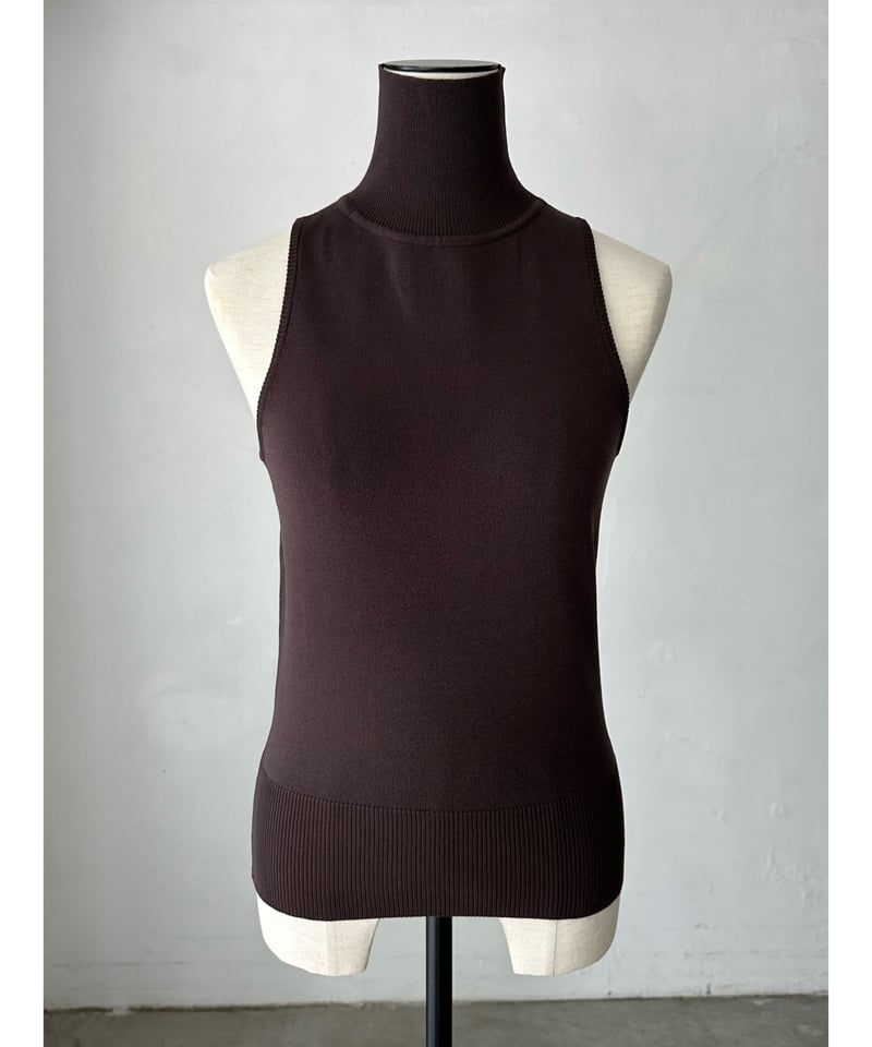 maison celon knit ensemble/turtle tank-