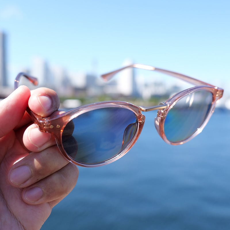 OWL MILS Sif【クリアピンクブラウン】神田南口登山部ロゴ刻印モデル