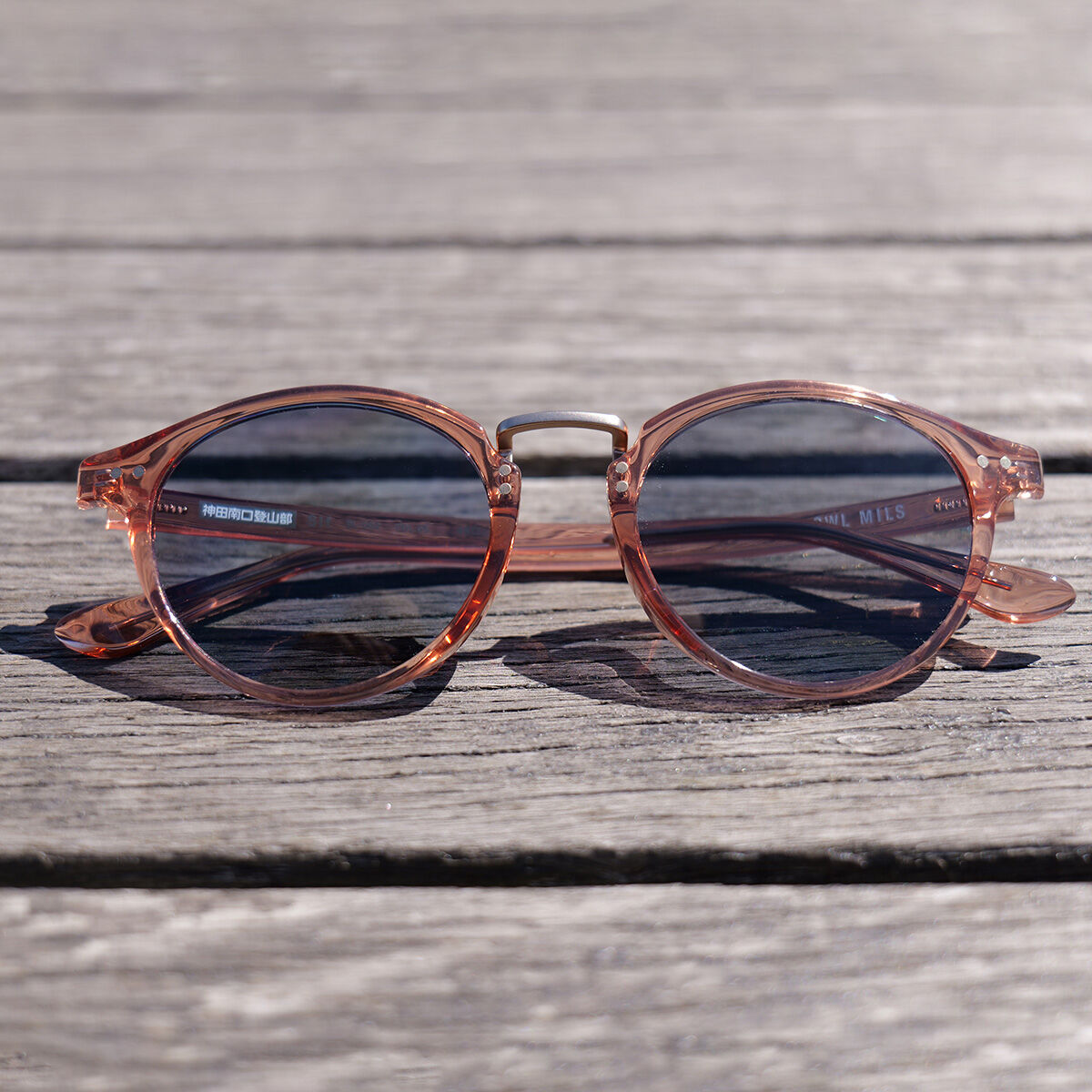 OWL MILS Sif【クリアピンクブラウン】神田南口登山部ロゴ刻印モデル