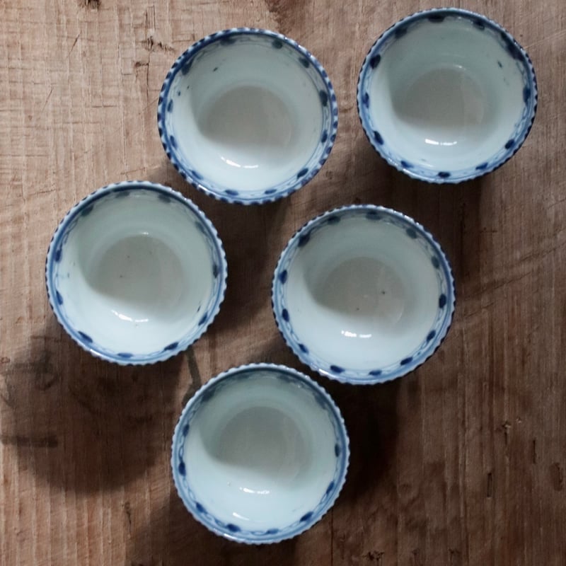 染付湯呑み | 発酵素材オンラインストア