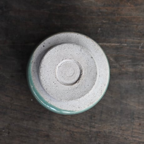 青緑釉薬の鉢
