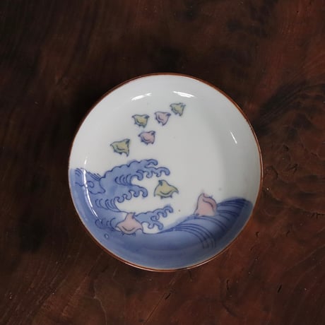 千鳥柄の小皿