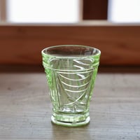 ウランガラスのグラス