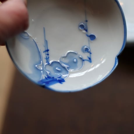 梅型の豆皿　3枚セット
