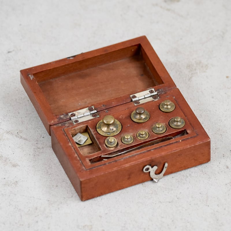 上皿天秤 東京秤 木箱付き アンティーク 上皿天秤 東京秤 木箱