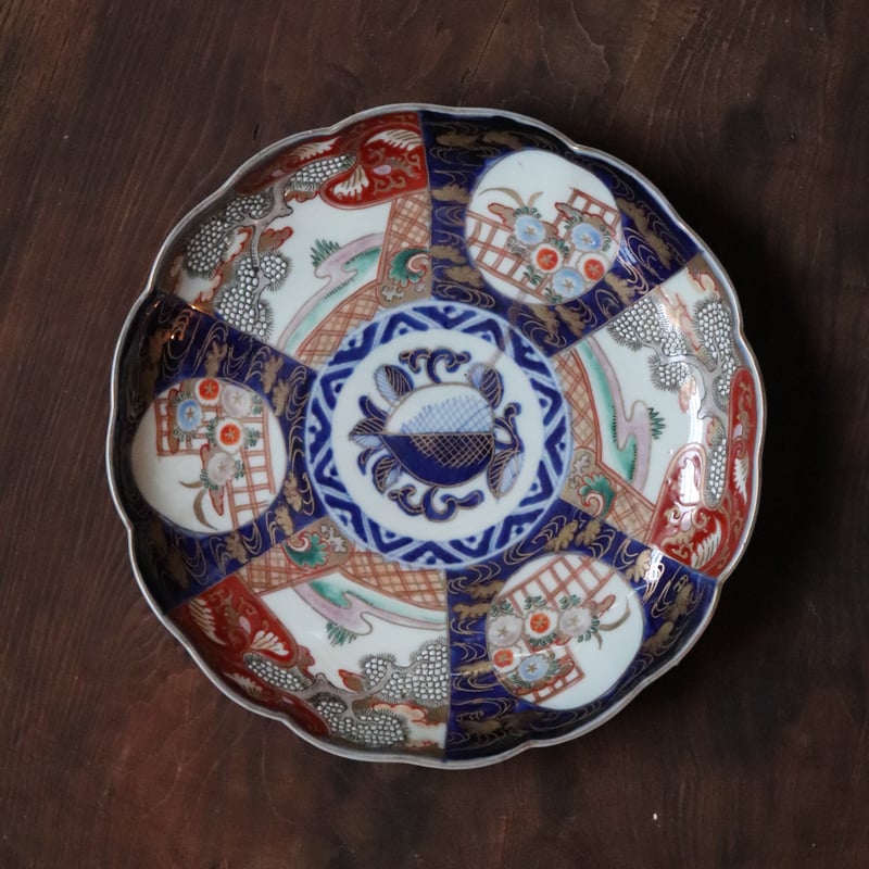 伊万里焼色絵八寸皿 | 発酵素材オンラインストア 伊万里焼色絵八寸皿 | 発酵素材オンラインストア