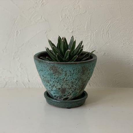 【flower pot】 植木鉢・グリーン系 Sサイズ