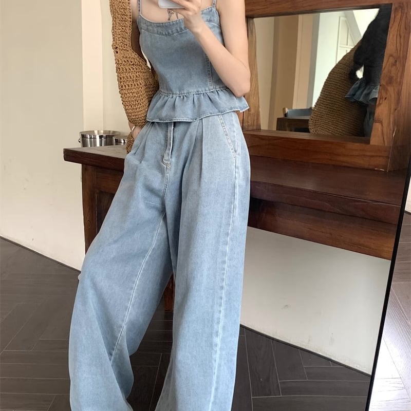 REPUBLIC&CO デニム 上下セット &CO スポーツ REPUBLIC&CO デニム 上下セット