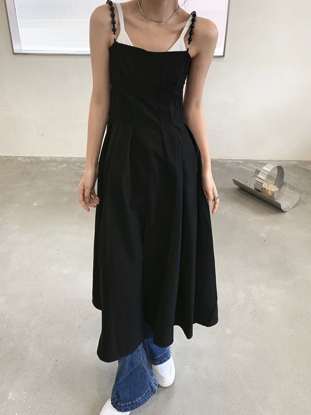 日本未発売】サスペンダースカート キャミソールワンピース