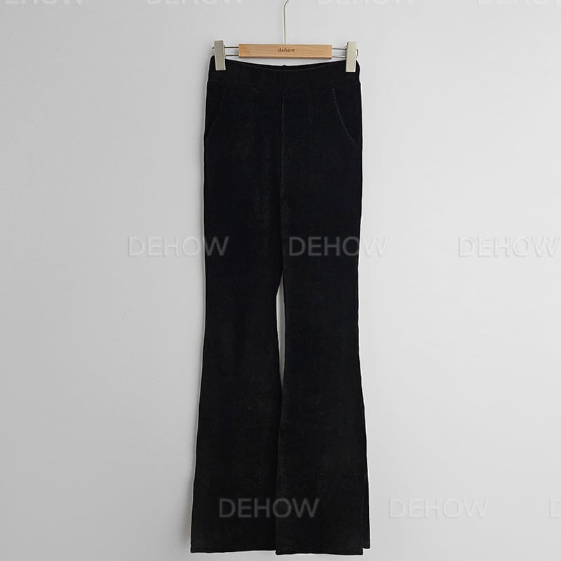 ベルベットフレアパンツ ワイドパンツ ベロア. ベルベット フレア