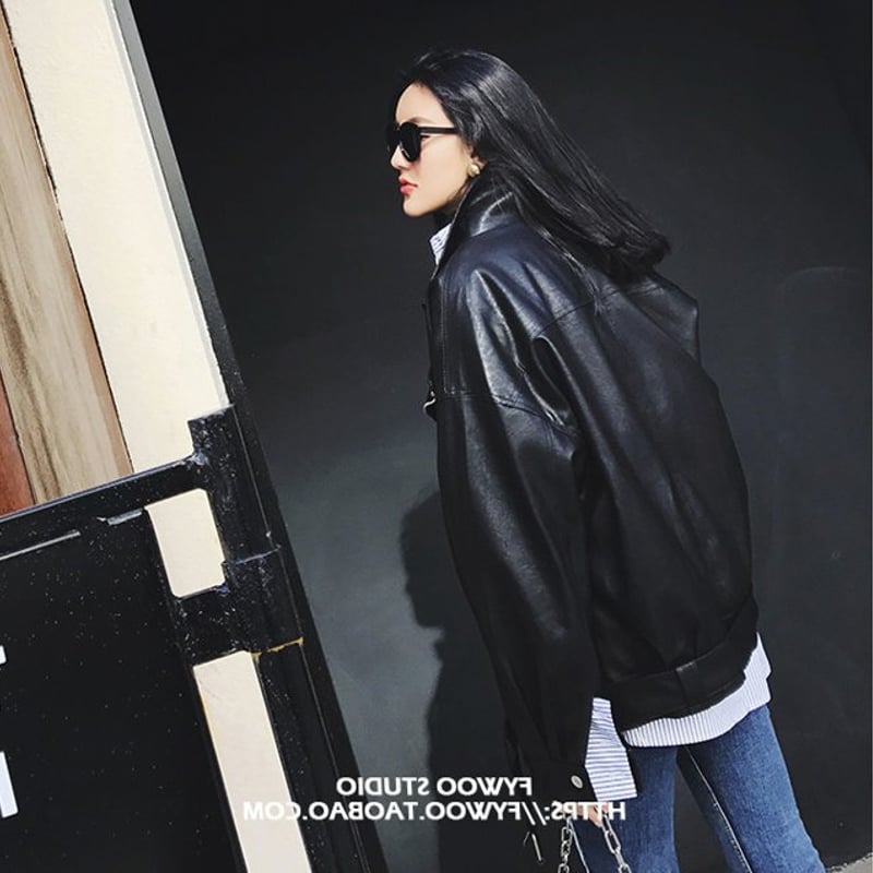 黒 レザー ライダースジャケット ARMANI EXCHANGE レザージャケット ライダース 「A|X アルマーニ