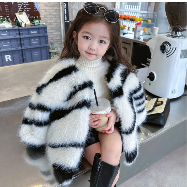 【CHIGNON】ゼブラ柄モッズコート CHIGNON】ゼブラ柄モッズコート