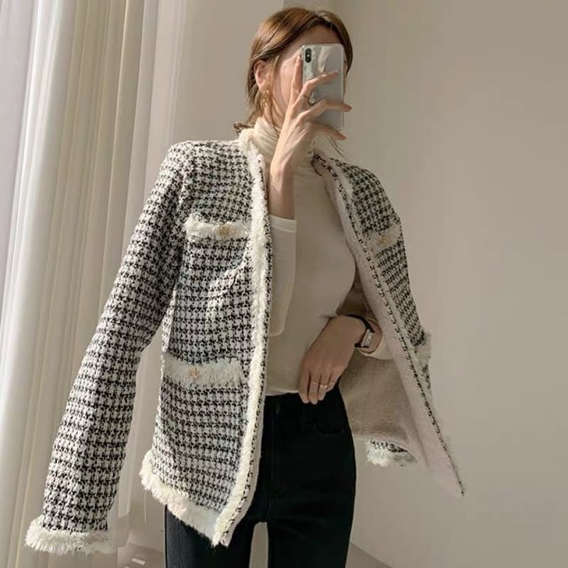❣️人気作 ♡ Alice+Olivia 千鳥格子ジャケット 新品♡　309 ❣️人気新作 新品♡ Alice+Olivia 千鳥格子ジャケット♡ 309