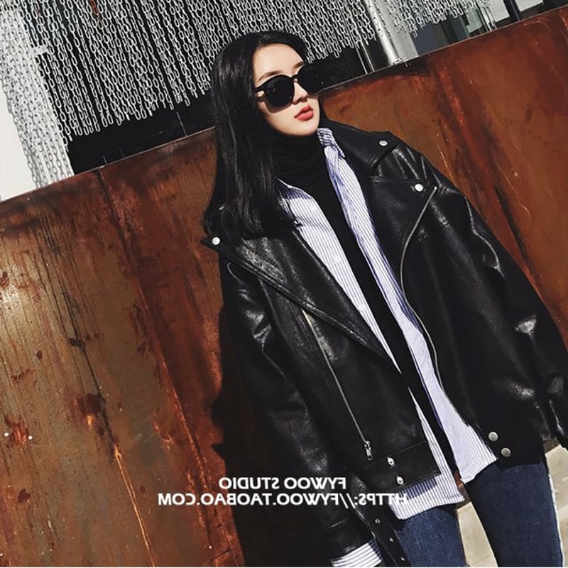 ライダースジャケット レザージャケット PUレザー ライダース