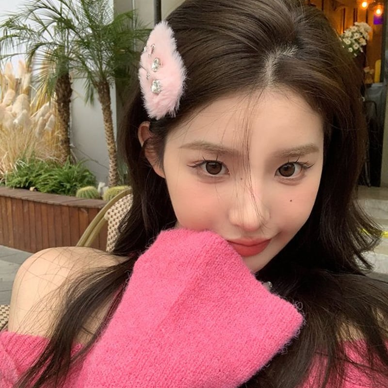 大人気2点SET】ファーヘアクリップ トレンド ヘアピン. ヘアー