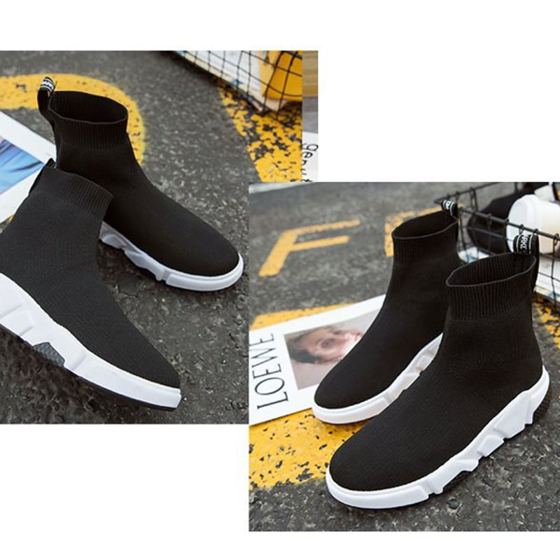 厚底ソックスブーツ 2カラー b213 | selectshopebellissimo's