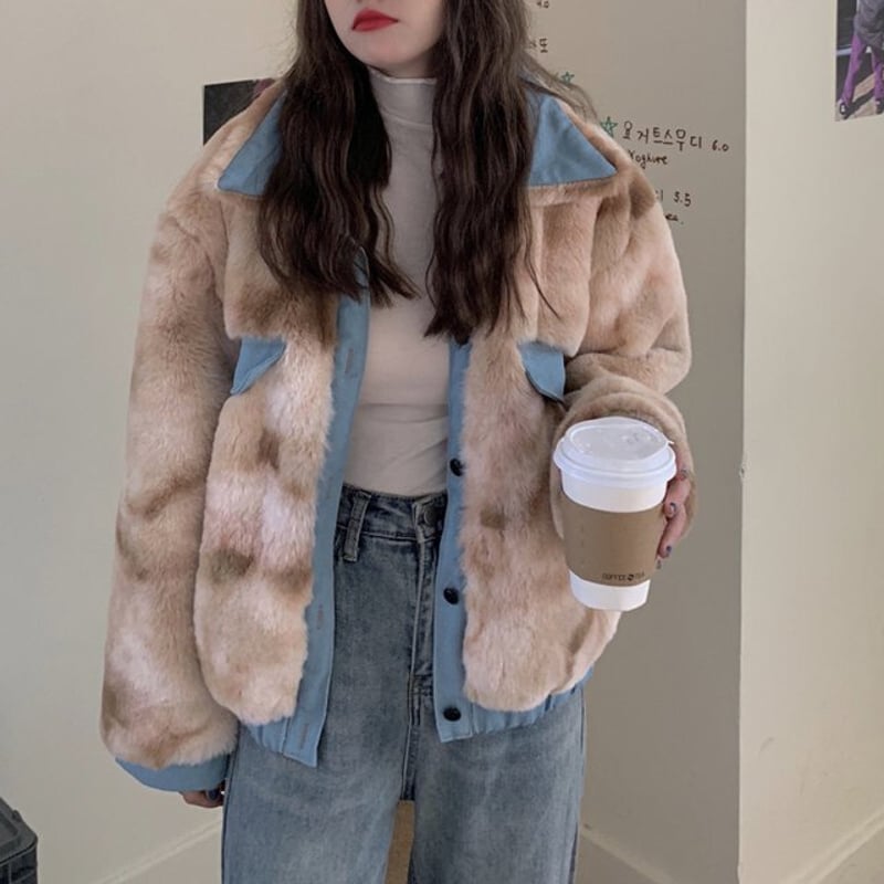 moschino 90s vintage フェイクファーコート 日本未発売】フェイクファーコート ファーコート レディース 秋 冬