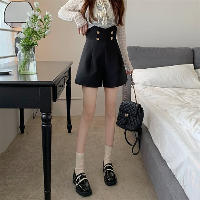 ハイウエストショートパンツ ワイドパンツ ハイウエスト ハイウエストショートパンツ ワイドパンツ ハイウエスト