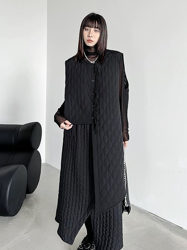 専用　おまとめ割引　アクリス　AKRIS キルティング　ジレ fit=scale-down,w=1200