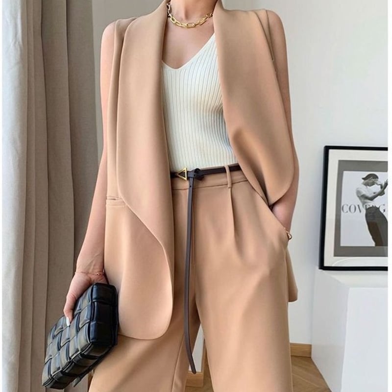 セットアップ】ジレ+ハーフパンツ スーツセットアップ ジレ セットアップ】ジレ+ハーフパンツ スーツセットアップ ジレ