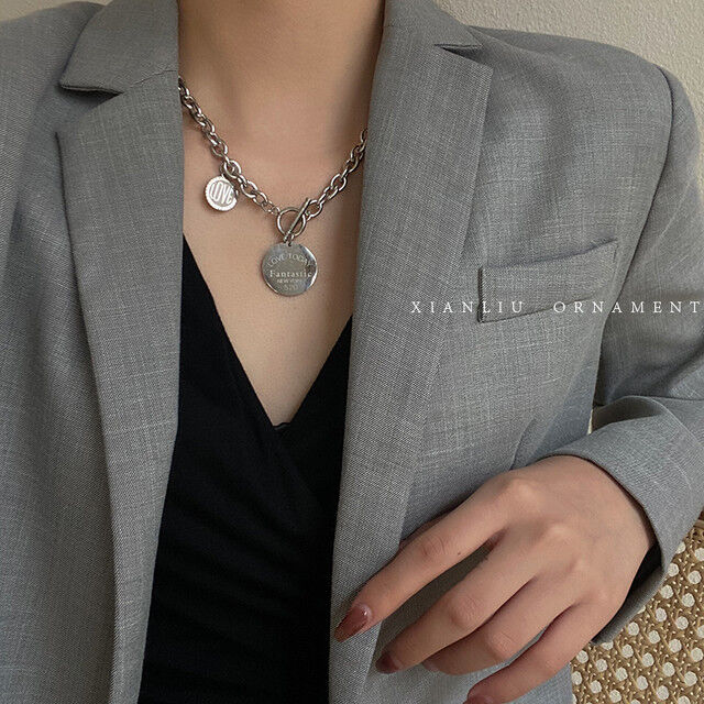 ニッチデザインネックレス ヒップホップ チェーンネックレス ニッチデザインネックレス ヒップホップ チェーンネックレス