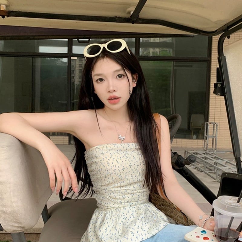 torugato チューブトップペプラムトップス 即発送‼️TORUGATO ペプラム