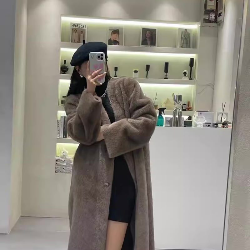 thepalomaエコファーロングコート thepalomaエコファーロングコート