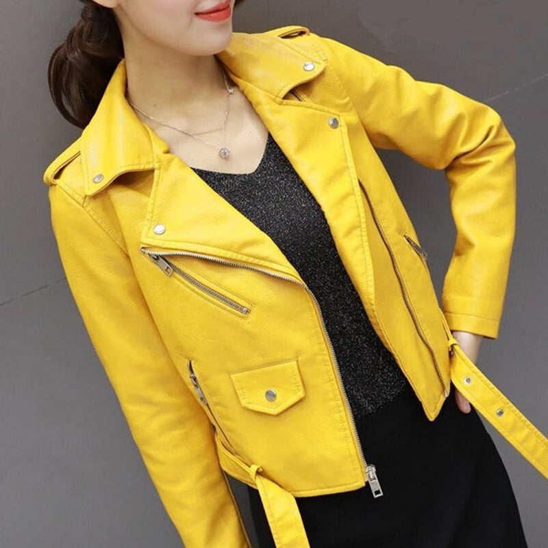 YELLOW CORD レザージャケット Lサイズ レザージャケット レディース ライダース 5カラー C58 | selectshopebel