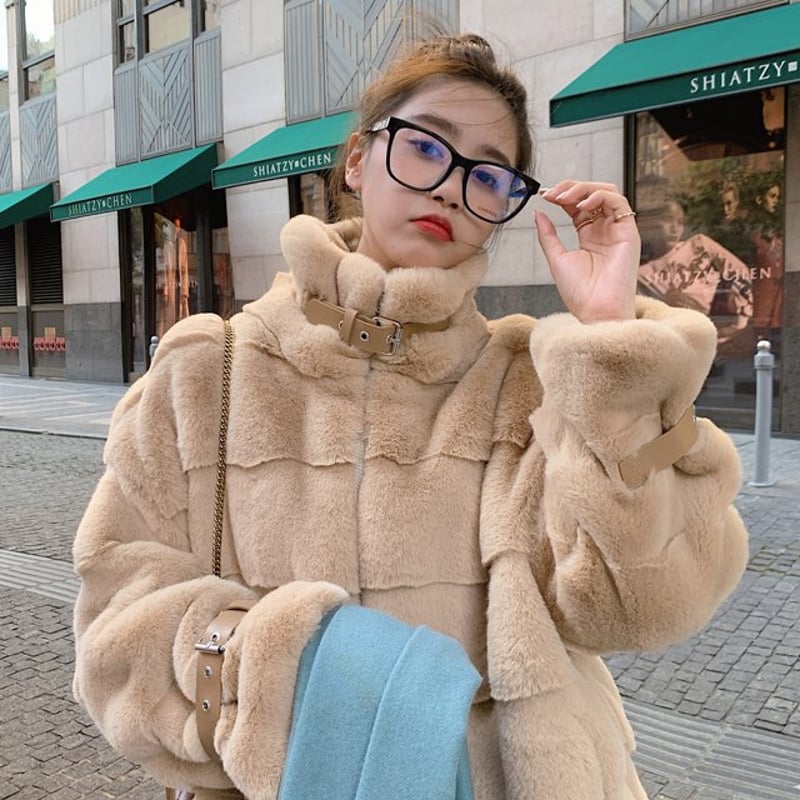 belmi韓国韓国ファッションOunce bagle fur coat - www.avancia.ee