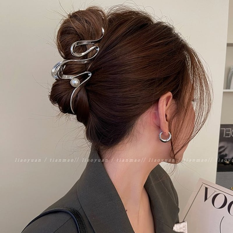 ヘアクリップ ヘアアクセサリー 装飾クリップ オシャレ. レディース