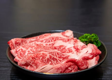 【送料無料】最上級　飛騨牛 ５等級　すき焼き用　モモ400g