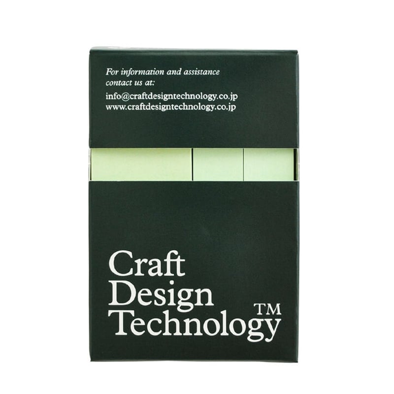 メモック付箋紙 細セット (ペールグリーン) | Craft Design Technology