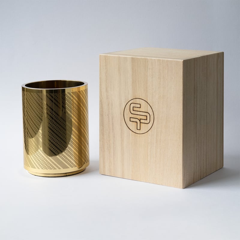 真鍮ペンホルダー | Craft Design Technology