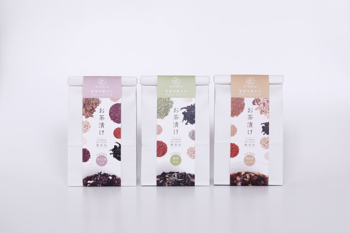 奈良産大和茶入り 無添加お茶漬け3種9食セット（箱入り） | Su-balance