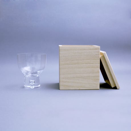 SAKE GLASS (専用紙箱)~Crystal